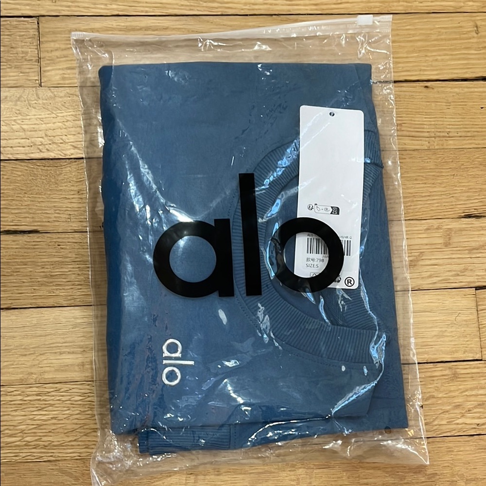 Alo Blue Sweatshirt